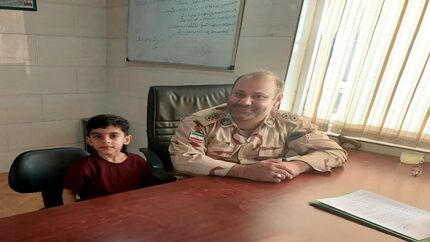 پیدا شدن کودک ۵ ساله گم شده در سواحل بندرانزلی