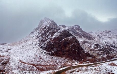 بارش برف کم سابقه در آفریقای جنوبی