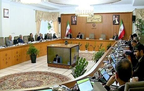 در جلسه هیات دولت، برنامه ریزی تشییع پیکر رییس جمهور انجام شد