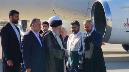 رییس جمهور به استان سمنان رفت