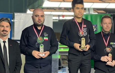 اسنوکرباز ایران، نائب قهرمان جهان شد