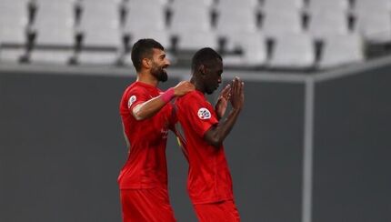 پیروزی الدحیل با حضور رامین رضاییان