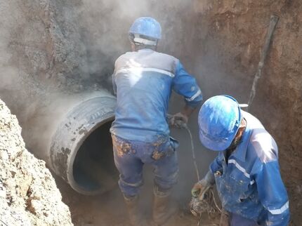 قطع آب ده‌ها روستای استان خراسان شمالی بدلیل بارش سنگین برف