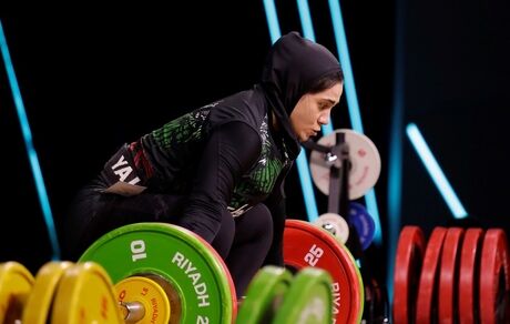 حذف بانوی وزنه بردار ایران در مسابقات قهرمانی جهان