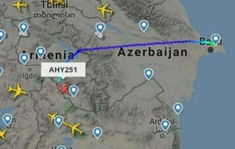 جایگزینی حریم هوایی ارمنستان به جای ایران برای پروازهای جمهوری آذربایجان