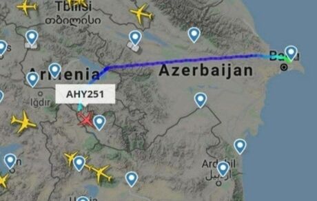 جایگزینی حریم هوایی ارمنستان به جای ایران برای پروازهای جمهوری آذربایجان