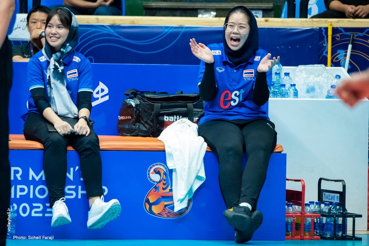 روز پنجم والیبال قهرمانی مردان آسیا در ارومیه