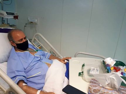 رئیس سابق فدراسیون فوتبال بستری شد