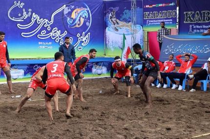 صعود تیم ملی کبدی ساحلی مردان ایران به نیمه نهایی جهان