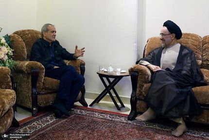 خاتمی و پزشکیان دیدار کردند