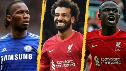 صلاح به رکورد دروگبا رسید، مانه ۱۰۰ گله شد