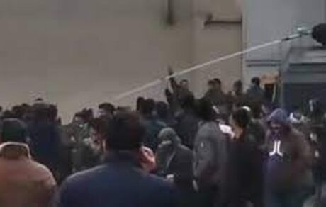 توضیحات پلیس در خصوص استفاده از آب‌پاش در شهرستان خوی