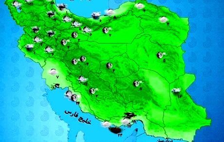 ۲۴ استان کشور درگیر کولاک و یخبندان / مراکز استان‌ها یخ زدند