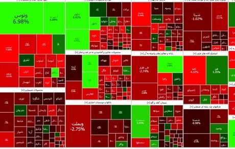 ریزش سنگین شاخص بورس در هفدمین روز اردیبهشت