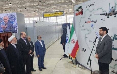 رییس جمهور، فرودگاه سقز را افتتاح کرد