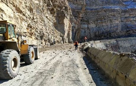 این محور تا ساعات پایانی امروز مسدود است