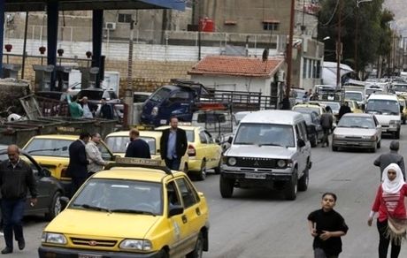 تظاهرات در سوریه علیه گرانی بنزین