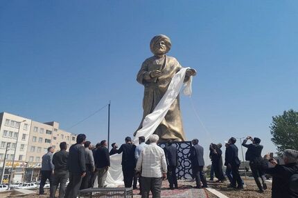 تندیس مقدس اردبیلی رونمایی شد