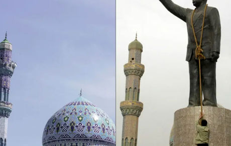 یک منبع عراقی: صدام، پایین کشیده شدن مجسمه‌اش را از نزدیک دیده است