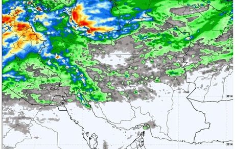 پیش بینی آغاز بارندگی از روز دوشنبه