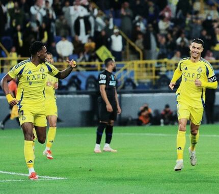 برد پرگل النصر با درخشش کریس