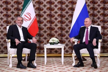پزشکیان و پوتین در ترکمنستان دیدار خواهندکرد