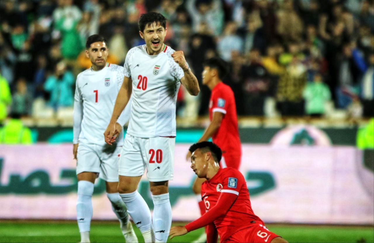 دیدار ایران و هنگ‌کنگ از دید دوربین