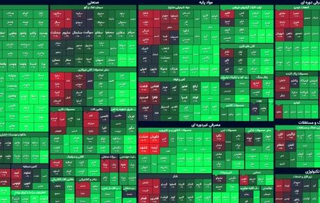 بورس بعد مدت‌ها سبزتر شد