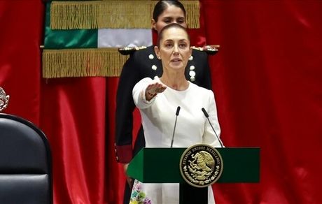 اولین رئیس جمهور زن مکزیک سوگند یادکرد