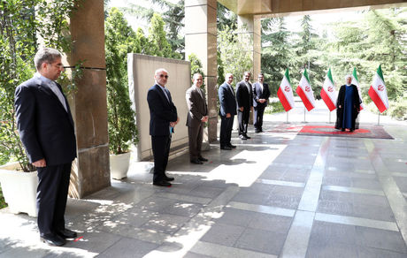 سفرای جدید ایران در ۶ کشور جهان با روحانی دیدار کردند