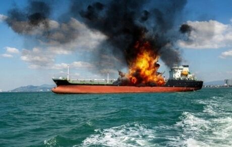 حمله پهپادها با منشا نامشخص به دو کشتی در سواحل بلغارستان 