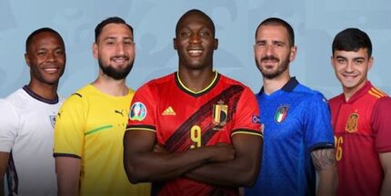  تیم منتخب یورو 2020/غیبت عجیب رونالدو و حضور 3 نماینده از انگلیس +عکس
