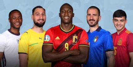  تیم منتخب یورو 2020/غیبت عجیب رونالدو و حضور 3 نماینده از انگلیس +عکس