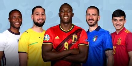 تیم منتخب یورو 2020/غیبت عجیب رونالدو و حضور 3 نماینده از انگلیس +عکس