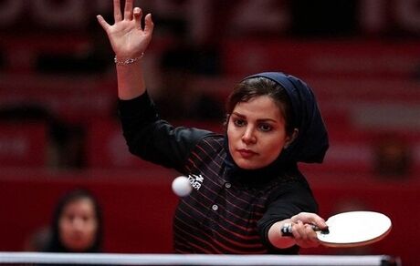 «ندا شهسواری» سهمیه المپیک تنیس روی میز را به ارمغان آورد