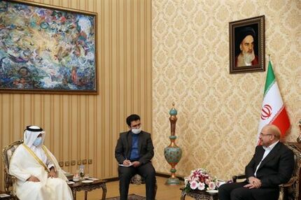 قالیباف: همکاری‌های مشترک اقتصادی ایران و قطر ارتقاء یابد