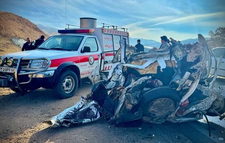 باز هم تصادف باز هم پراید و باز هم جان باختن هم‌وطنان