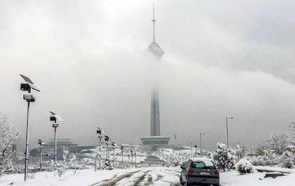 پیش‌بینی بارش برف در تهران