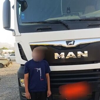 توقیف یک دستگاه تریلی با رانندگی نوجوان ۱۴ ساله 