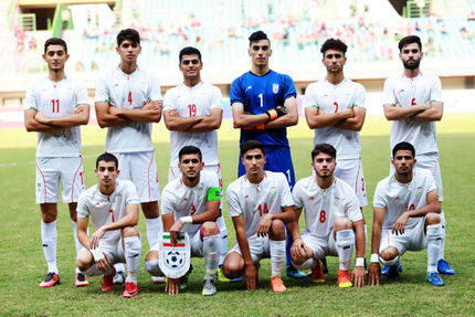 ملی پوشان جوان ایران گام اول را محکم برداشتند