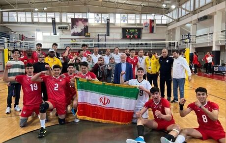 قهرمانی تیم‌ والیبال دانش‌آموزی ایران در قهرمانی جهان