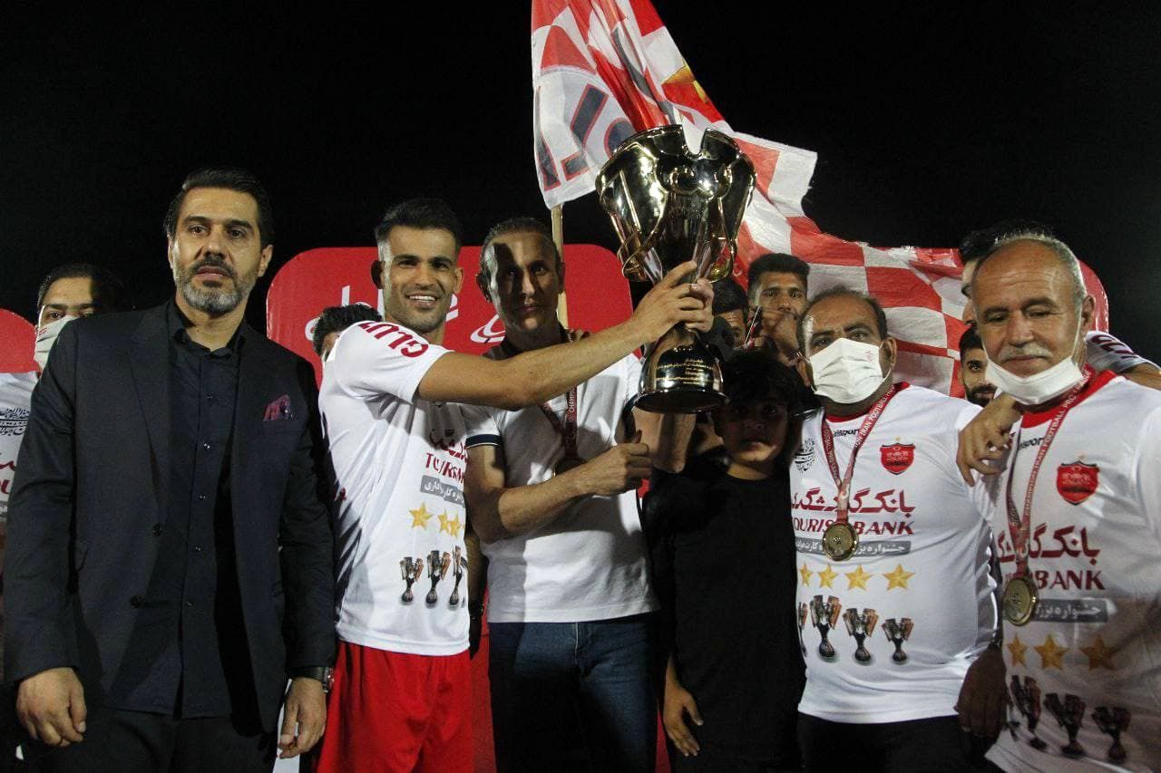 جشن پنجمین قهرمانی متوالی پرسپولیس در لیگ برتر