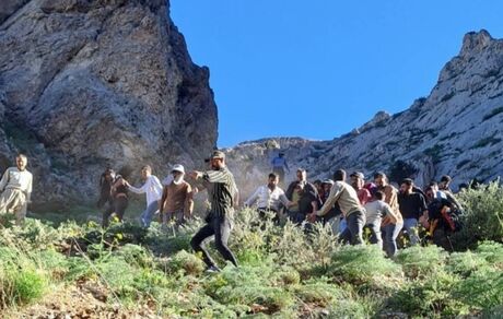 جان باختن یک گردشگر در ارتفاعات روستای شکل آباد ارومیه