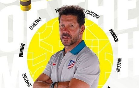 سرمربی آتلتیکو مادرید بهتری سرمربی ماه لالیگا شد