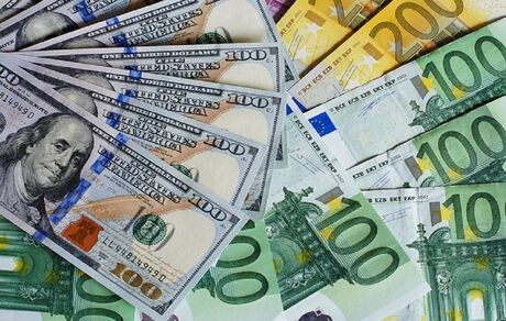 قیمت دلار یورو در ۲۴ تیر