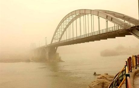 وضعیت هوای اهواز قرمز شد