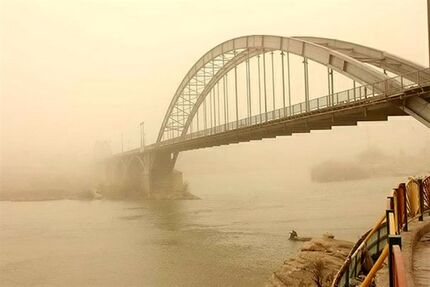 وضعیت هوای اهواز قرمز شد