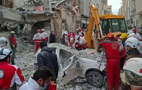 هلال احمر: ۱۱۵ هزار واحد غیرنظامی در حملات اخیر آسیب دیده یا تخریب شده‌اند