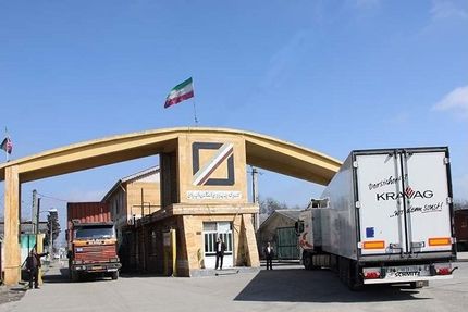 افزایش دو برابری صادرات کالا از مرز مهران