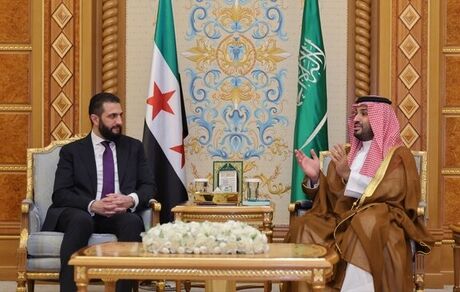 دیدار جولانی با بن سلمان در عربستان